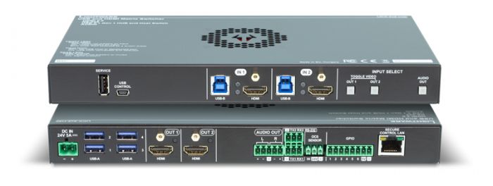 UCX-2x2-H30  HDMI 2.0 Universal Video Matrix