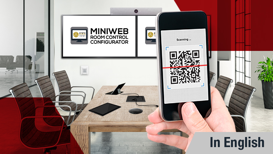 Control the Meeting Room from Your Phone or Tablet with Lightware MiniWeb